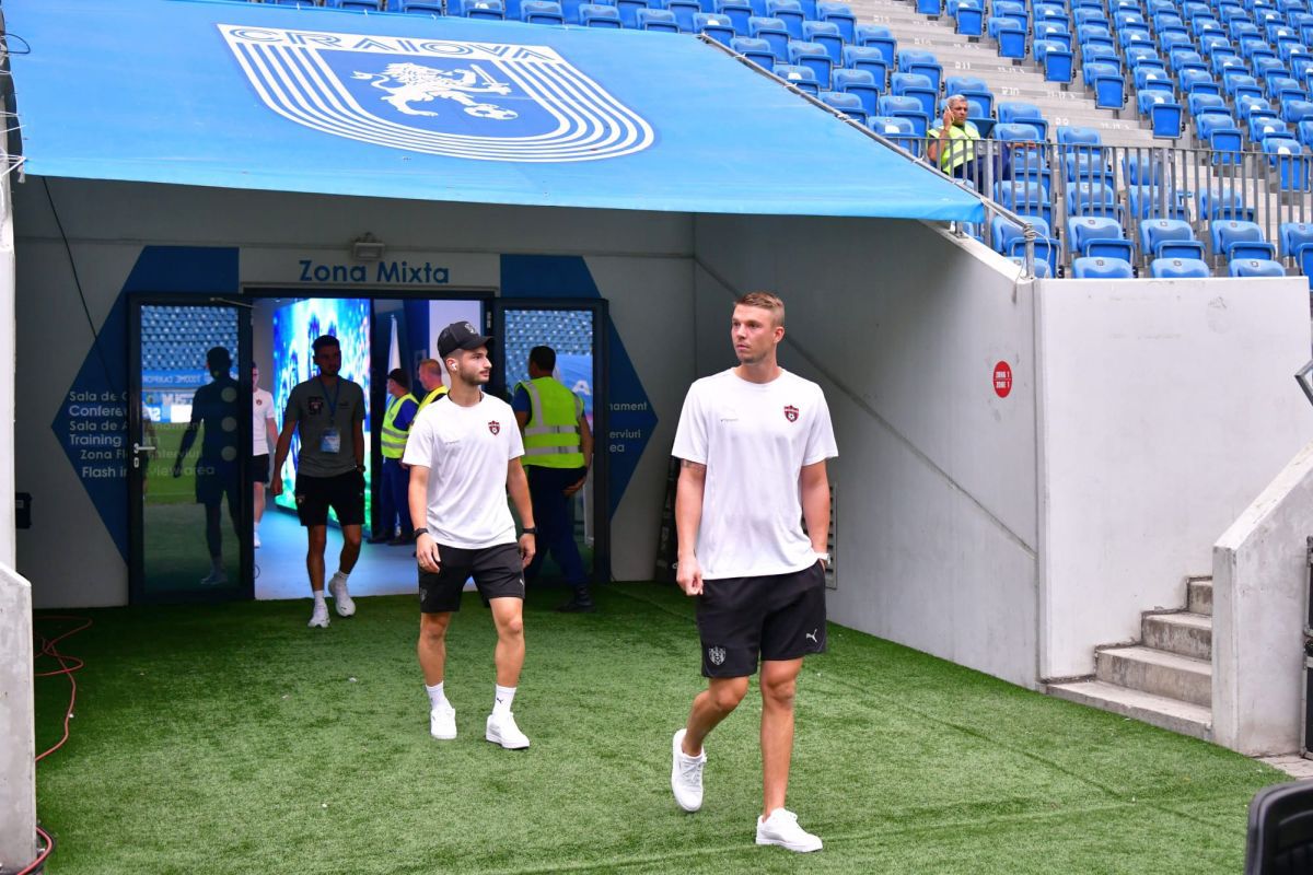 CS Universitatea - Spartak Trnava - imagini de la stadion + atmosfera din Bănie