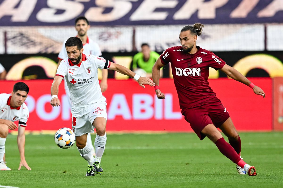 CFRustrant! » Ardelenii au cedat la limită în manșa tur cu Braga, după ce le-a fost refuzat un penalty