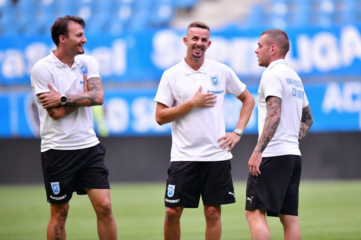 CSU Craiova - Spartak Trnava, imagini surprinse de fotoreporterul GSP la partida din Bănie