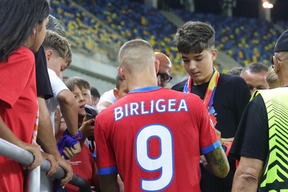 Daniel Bîrligea, după FCSB - Drita 3-2