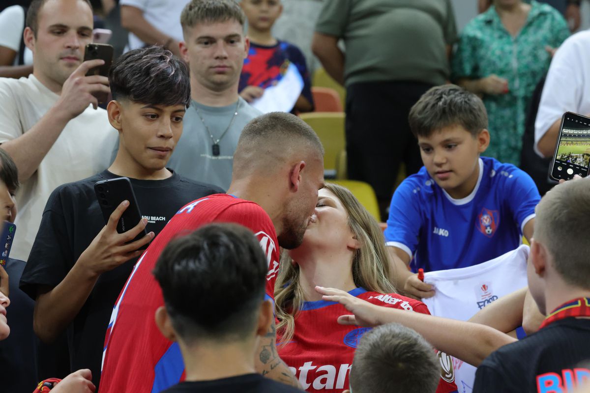 Sărutul vindecător: Daniel Bîrligea s-a dus plângând în brațele Antoniei, dar a revenit zâmbind » Reacția lui Gigi Becali: „De-asta a refulat la final”