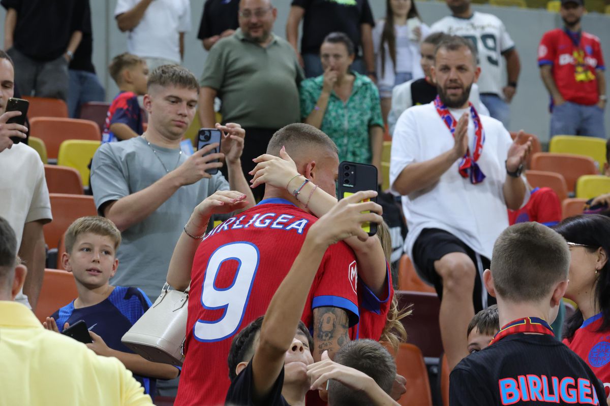 Daniel Bîrligea, după FCSB - Drita 3-2