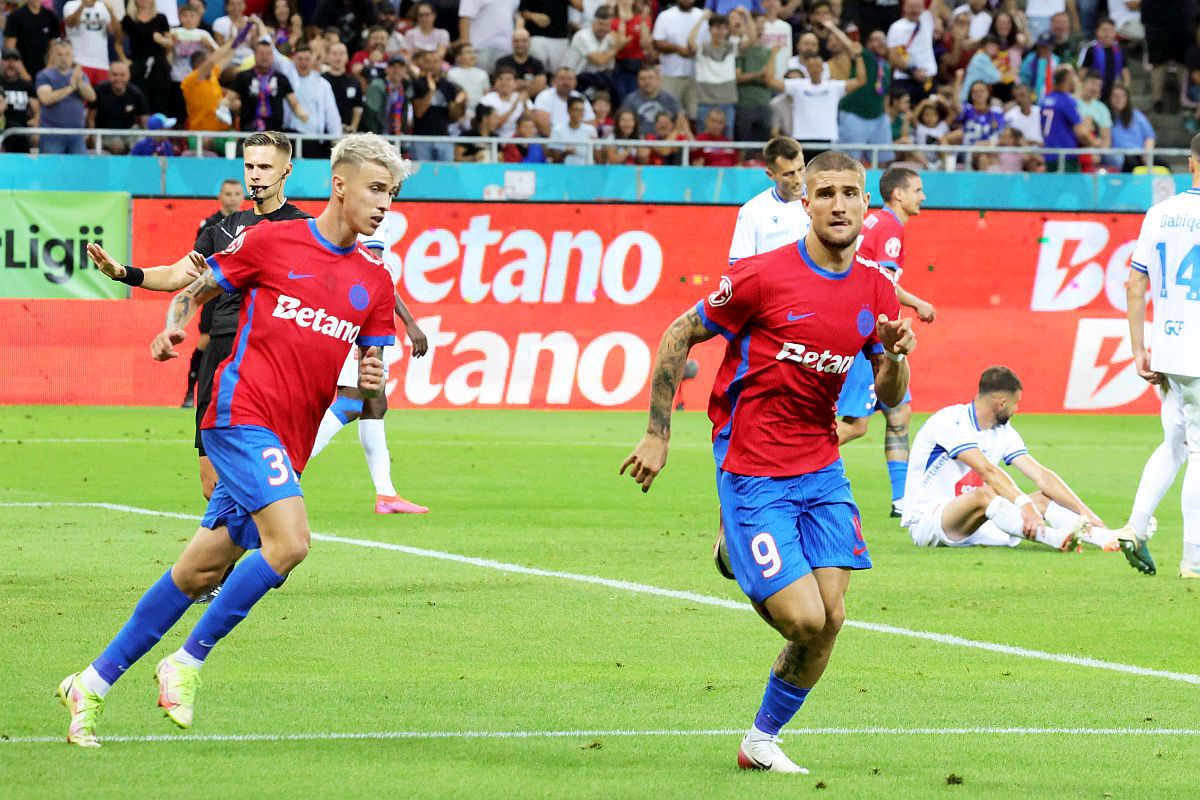 FCSB - Drita 3-2 » Bîrligea salvează campioana de la Dritamai umilința! A dat semnalul trezirii din coșmar și a instrumentat remontada