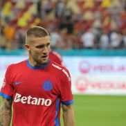 Momente emoționante pe Arena Națională cu Daniel Bîrligea și Antonia Salanță. Foto: Ionuț Iordache (GSP.RO)