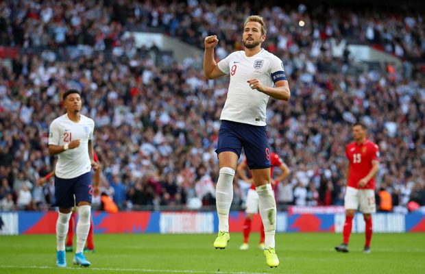 ANGLIA - BULGARIA 4-0 // Harry Kane, hattrick de senzație în preliminarii! A depășit un jucător legendar în topul marcatorilor englezi
