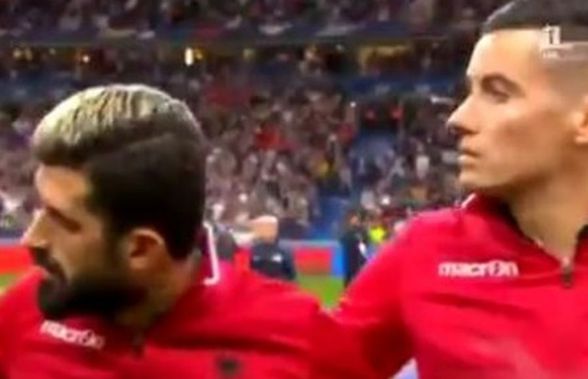 FRANȚA - ALBANIA // VIDEO Moment nemaivăzut pe Stade de France » Au pus imnul greșit, iar jucătorii au rămas consternați
