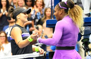 BIANCA ANDREESCU - SERENA WILLIAMS 6-3, 7-5 // VIDEO Bianca i-a cucerit pe americani cu declarațiile despre Serena: „E minunat să fiu alături de o legendă a tenisului. Știu că voiați să câștige ea, îmi pare rău!”