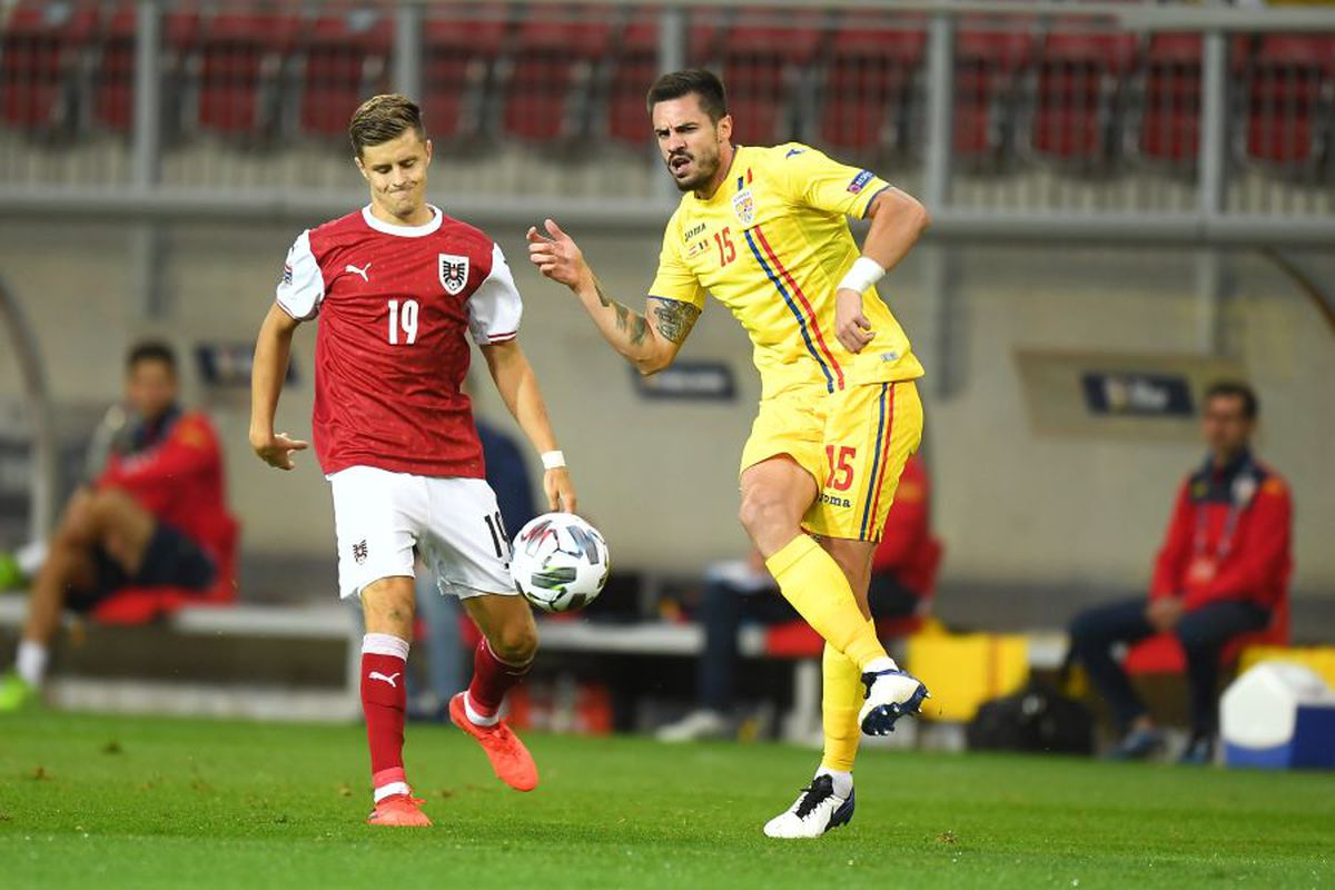 AUSTRIA - ROMÂNIA 2-3. Cornel Dinu laudă mutările lui Rădoi: „S-a dovedit că n-au ce căuta în romb”