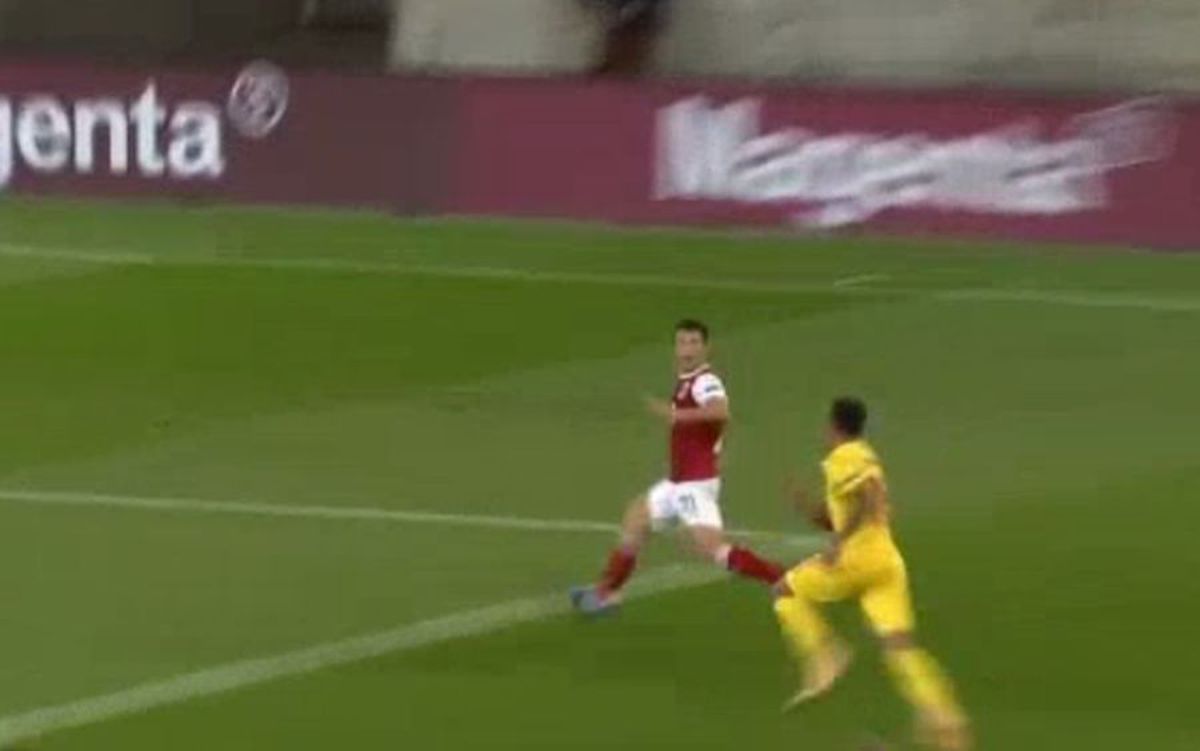 Austria - România gol Baumgartner