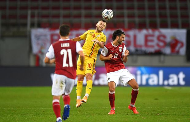 AUSTRIA - ROMÂNIA 2-3. Austriecii au răbufnit: „România nu merita să câștige! Nu știu cum au dat 3 goluri” + Atacă arbitrajul