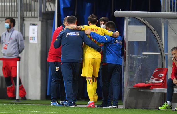 AUSTRIA - ROMÂNIA 2-3. Ciprian Deac, scos pe brațe de pe teren! Un debutant i-a luat locul