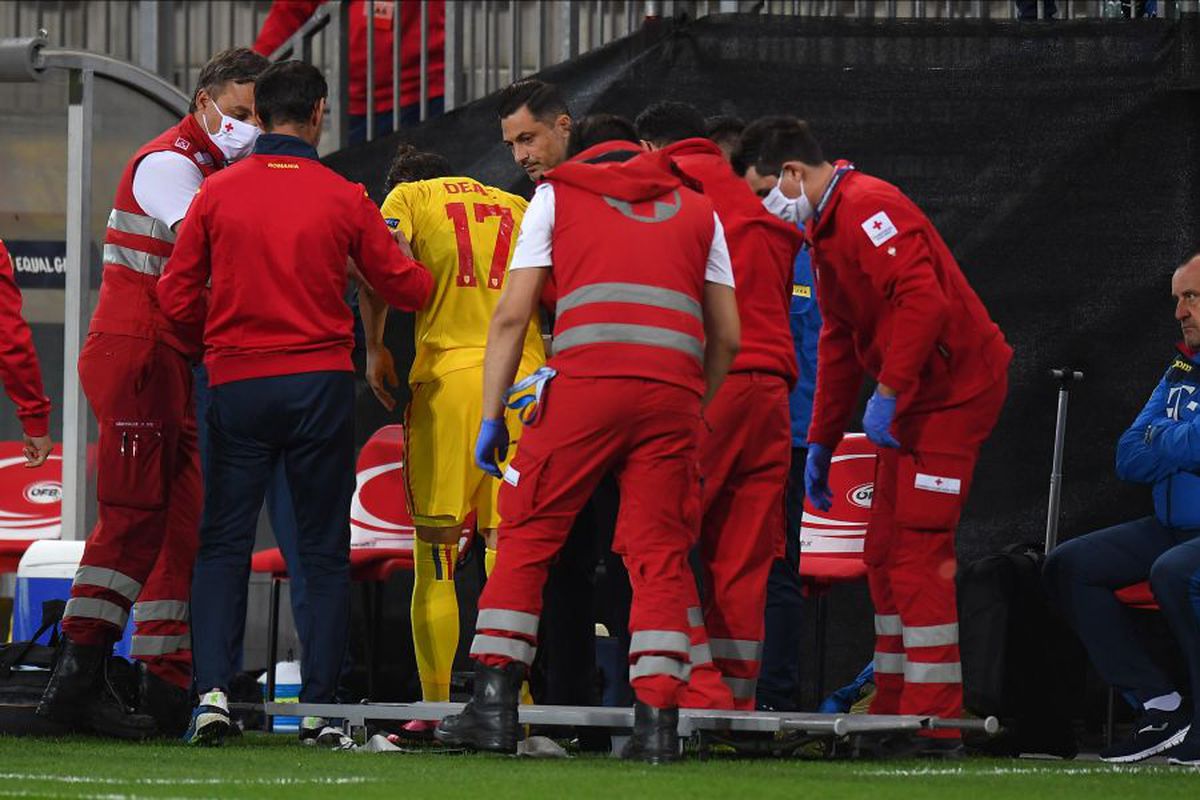 AUSTRIA - ROMÂNIA 2-3. Ciprian Deac, scos pe brațe de pe teren! Un debutant i-a luat locul