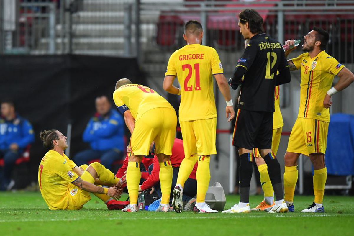 AUSTRIA - ROMÂNIA 2-3. Ciprian Deac, scos pe brațe de pe teren! Un debutant i-a luat locul