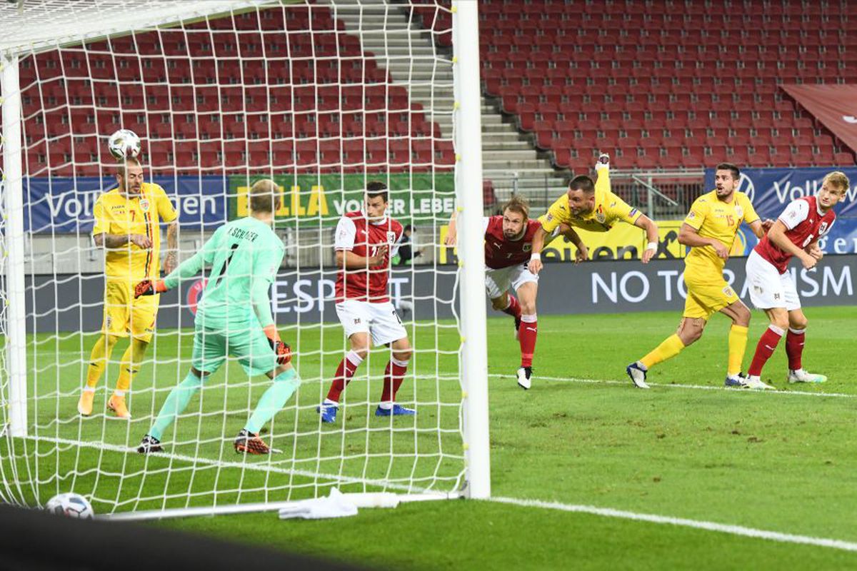 Austria - România gol Baumgartner