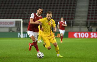 AUSTRIA - ROMÂNIA 2-3. Alexandru Maxim are planuri mari după succesul de la Klagenfurt: „Îmi doresc să particip la EURO cu naționala!”