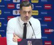 Mirel Rădoi, selecționer România // foto: FRF TV @ YouTube