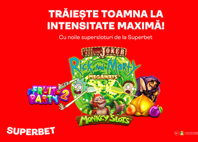 Pentru o săptămână cu acțiune, descoperă acum noile supersloturi de pe platforma Superbet!
