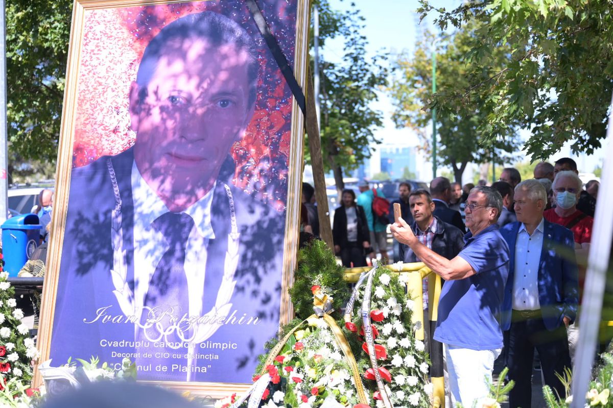 Ivan Patzaichin a fost înmormântat, astăzi, în Cimitirul Bellu » Fiica legendarului campion, discurs emoționant: „Tatăl meu a fost Ivan Inimă de Aur”
