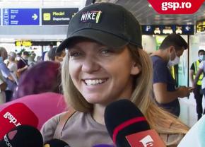 Simona Halep, declarații la revenirea în țară după US Open: „Fizic sunt bine, merg la Indian Wells” + „Mai joc câțiva ani”