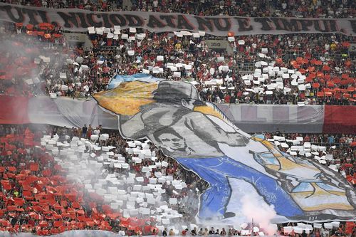 Dinamo va beneficia de o susținere masivă în derby-ul cu FCSB de duminică seara / foto: Arhivă GSP