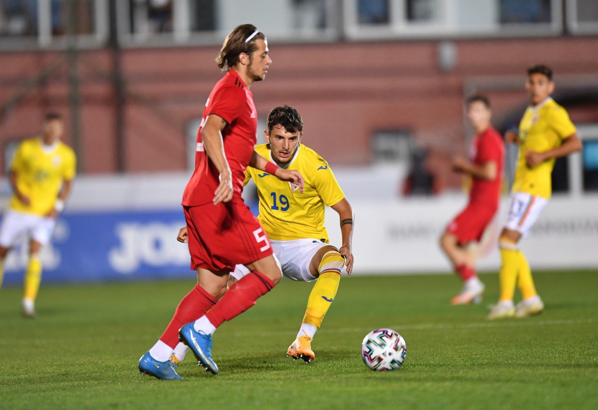 România U21 - Georgia U21 // Debut Florin Bratu