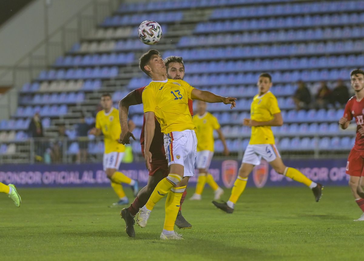 România U21 - Georgia U21 // Debut Florin Bratu