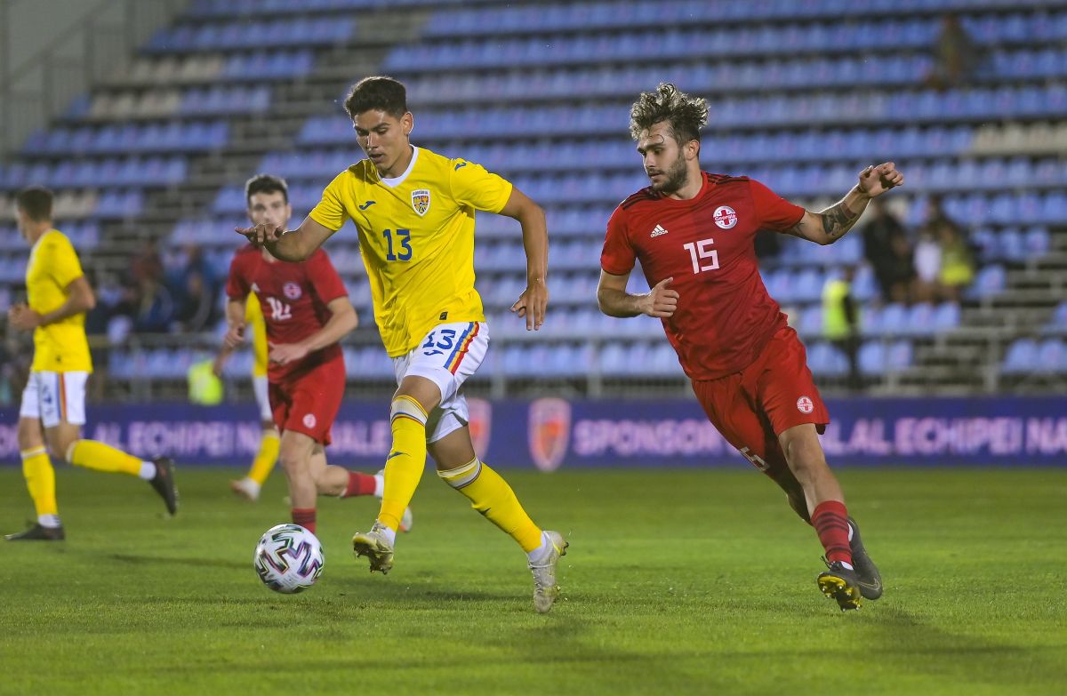 România U21 - Georgia U21 1-1 » Florin Bratu, debut cu egal la cârma naționalei U21