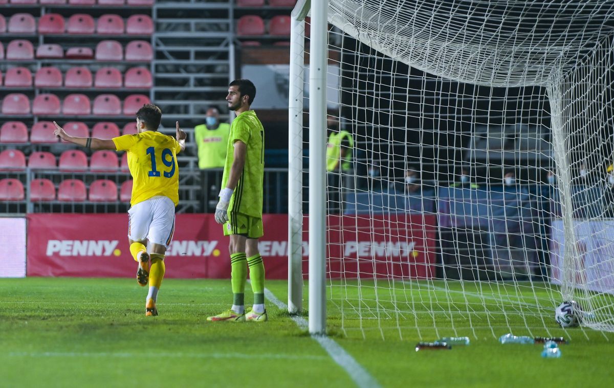 România U21 - Georgia U21 // Debut Florin Bratu