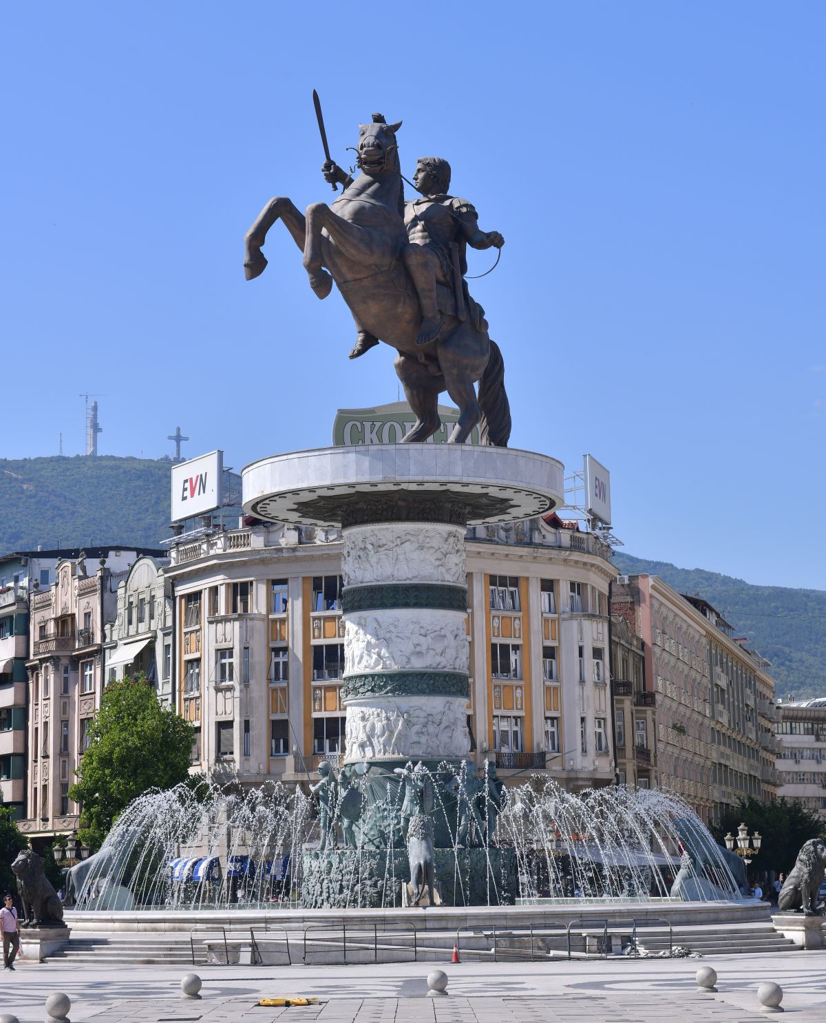 FOTO Skopje, reportaj din oraș 08.09.2021