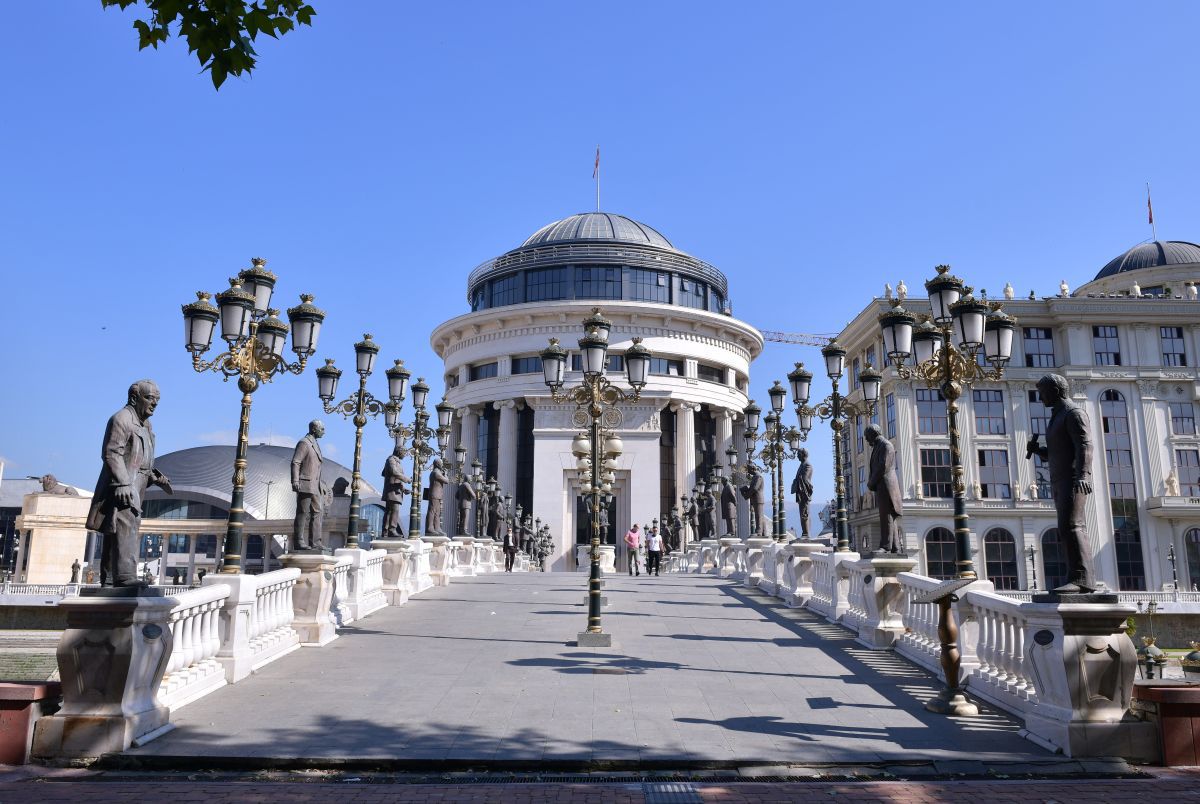 FOTO Skopje, reportaj din oraș 08.09.2021