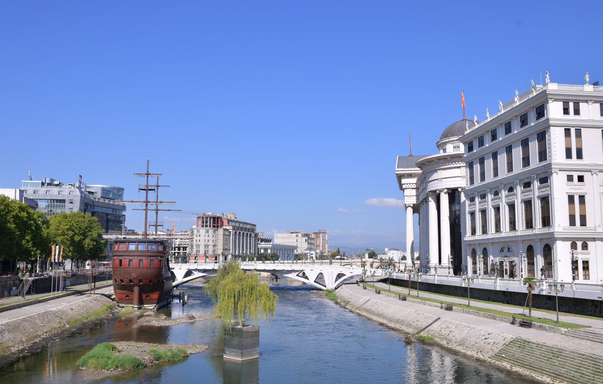 FOTO Skopje, reportaj din oraș 08.09.2021