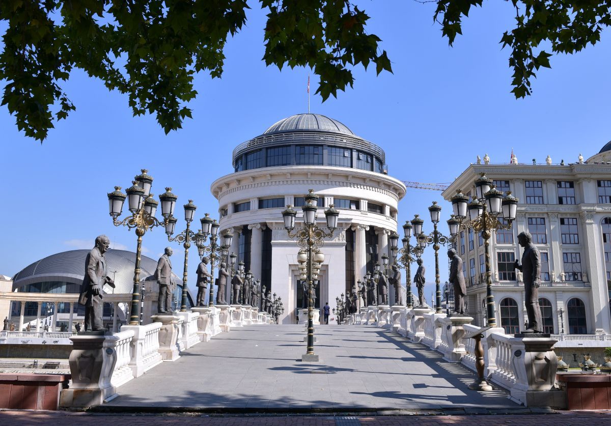 FOTO Skopje, reportaj din oraș 08.09.2021