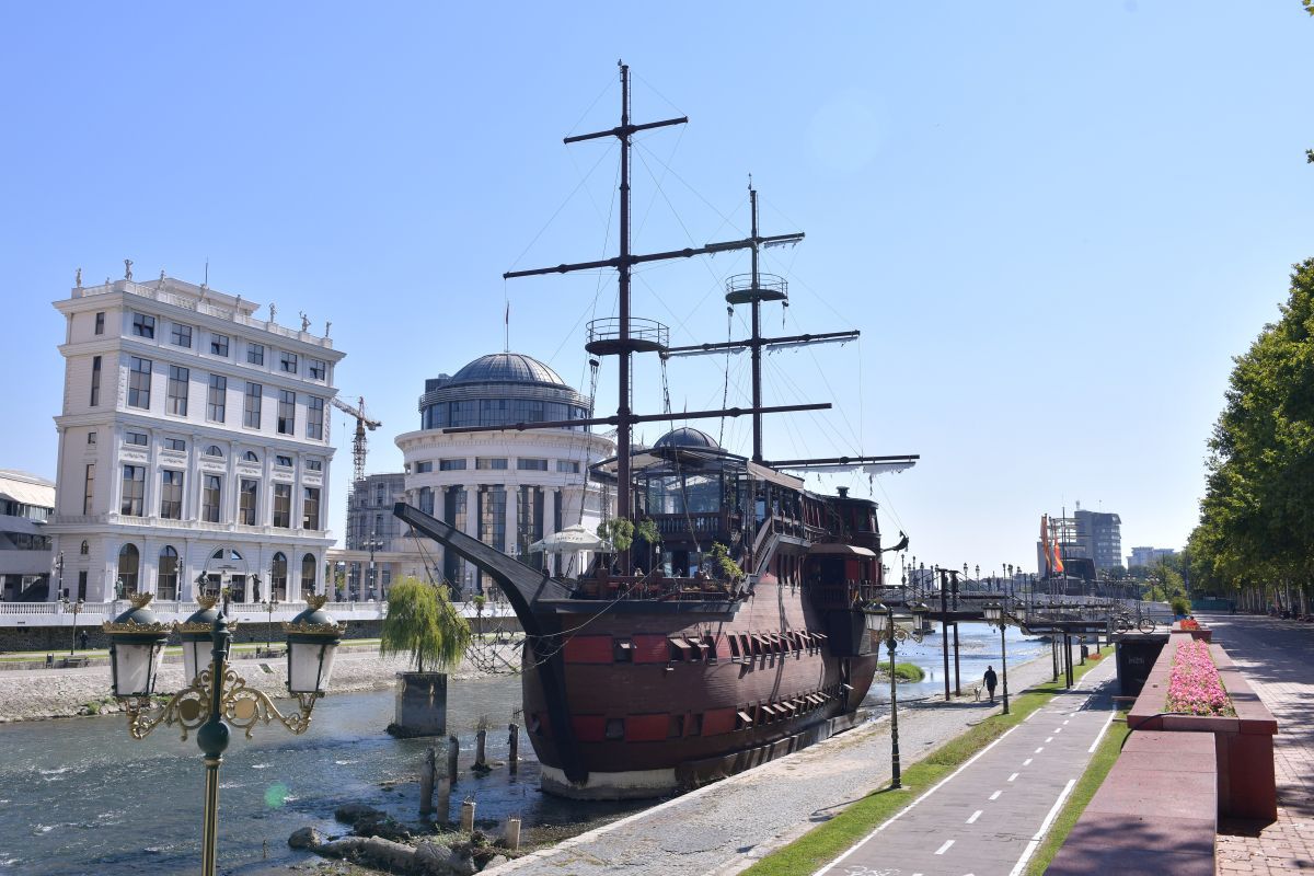 FOTO Skopje, reportaj din oraș 08.09.2021