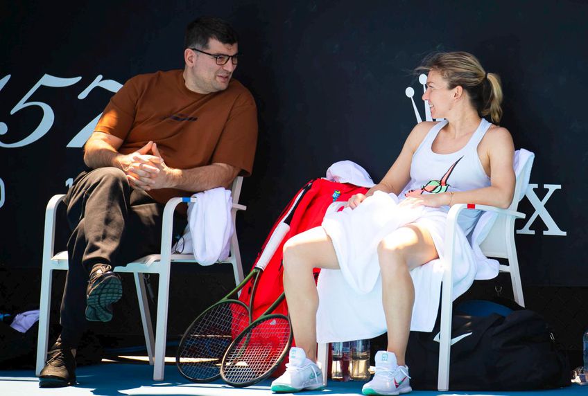 Simona Halep (30 de ani, 7 WTA) și Toni Iuruc (43 de ani) vor divorța. Publicații axate pe tenis sau tabloide din întreaga lume au preluat rapid informația. / FOTO: Imago