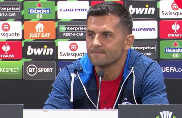 Nicolae Dică a sosit cu întârziere la conferință: „Probabil vă așteptați să luăm multe de la West Ham”