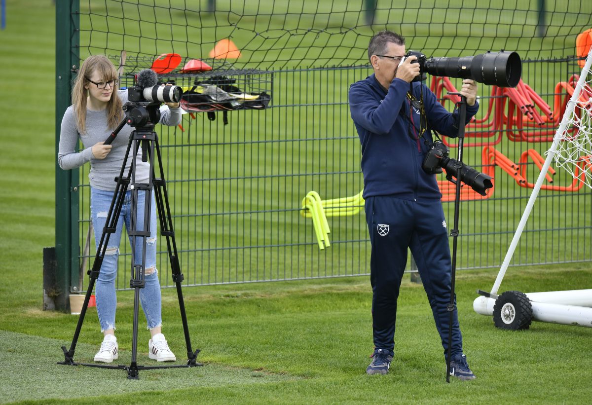 Antrenament West Ham, înainte de meciul cu FCSB