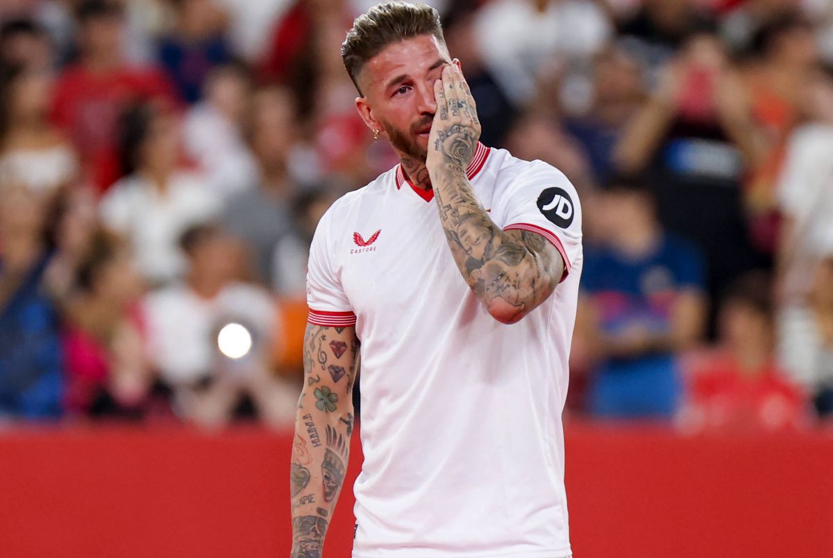 Imagini formidabile cu Sergio Ramos la prezentarea la Sevilla » A început să plângă pe teren