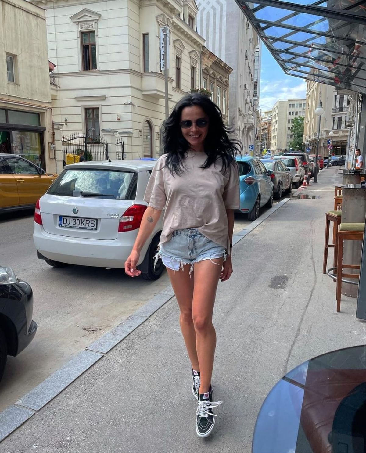 Sandra, fosta soție, și Adriana, fosta iubită a lui Ovidiu Burcă