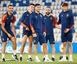 Jucătorii Spanie, fără ghetel de fotbal la antrenamentul premergător meciului cu Georgia/ foto: Twitter @RFEF