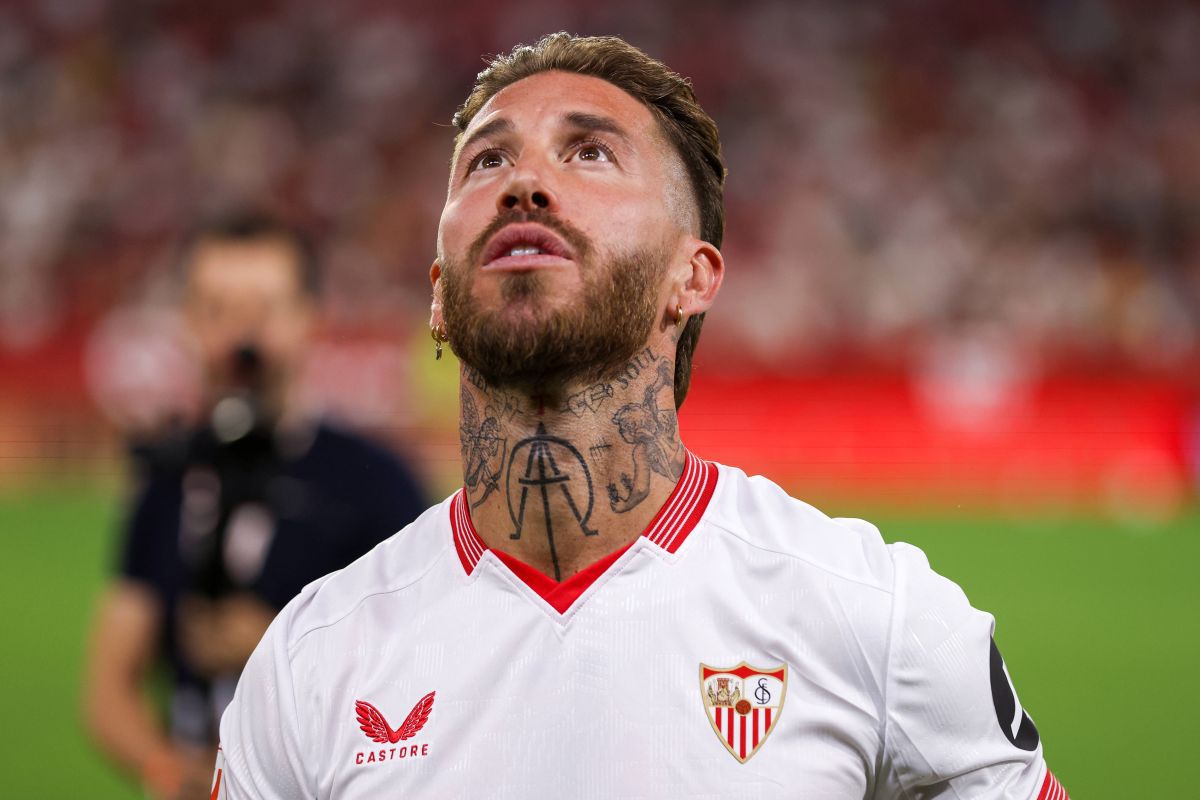 Imagini formidabile cu Sergio Ramos la prezentarea la Sevilla » A început să plângă pe teren