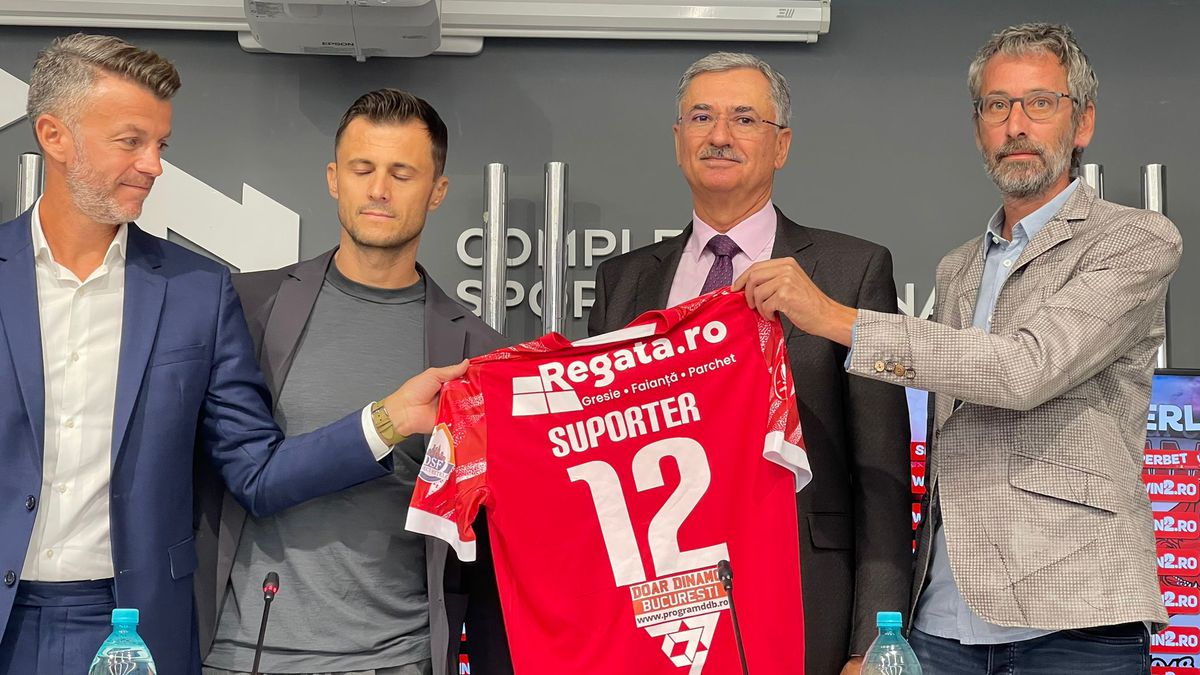 Dinamo și-a prezentat azi noul acționar: „Mai suntem în discuții și cu alte persoane” + „Vrem să ne batem la campionat în câțiva ani”