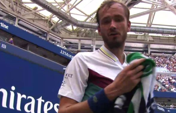 Daniil Medvedev a izbucnit în plin meci la US Open: „Într-o zi, un jucător va muri aici!”