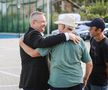 Scene comice la inaugurarea noii baze din Dolj » Cum a fost fotografiat Marius Croitoru, în timp ce penelistul Ciucă primea tricoul cu numărul 8, făcut celebru în Oltenia de legendarul Ilie Balaci