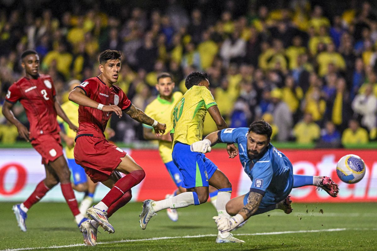 Brazilia - Ecuador 1-0 » Rodrygo aduce cele 3 puncte de care Seleção avea nevoie ca de aer