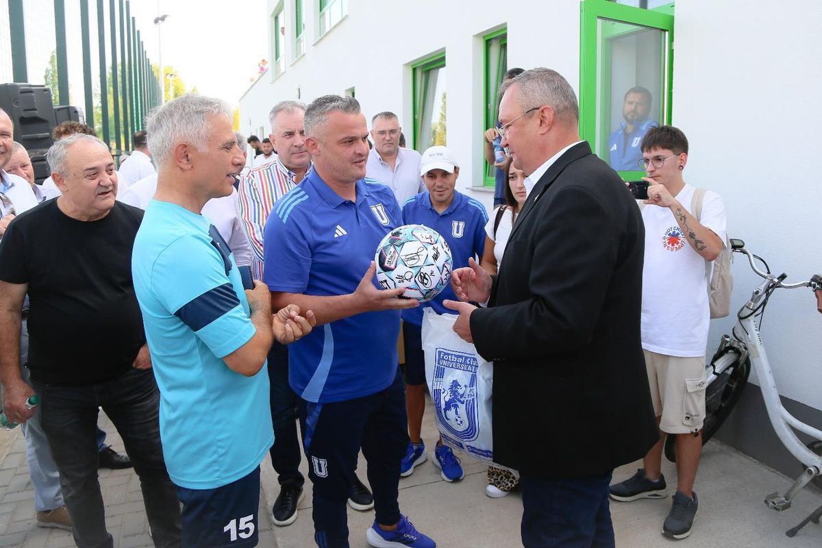 FCU Craiova a inaugurat baza sportivă din Calafat