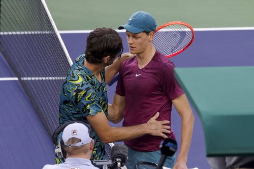 Jannik Sinner și Taylor Fritz / Foto: Imago