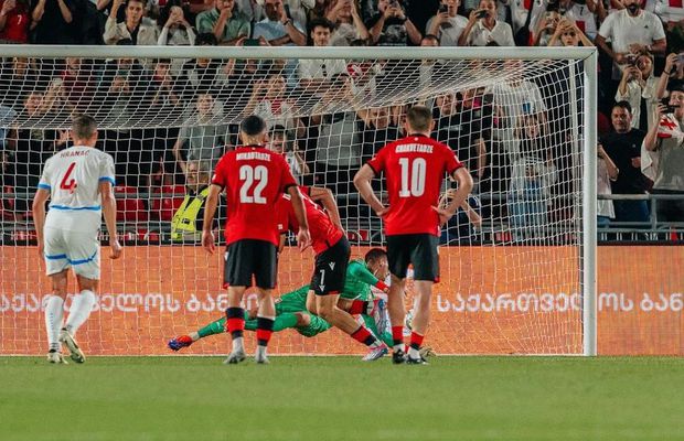 Rezultat șocant în Liga Națiunilor » Georgia și-a zdrobit adversara, o națională prezentă la Euro 2024: „Fiasco, rușine! Cea mai slabă prestație din istorie”