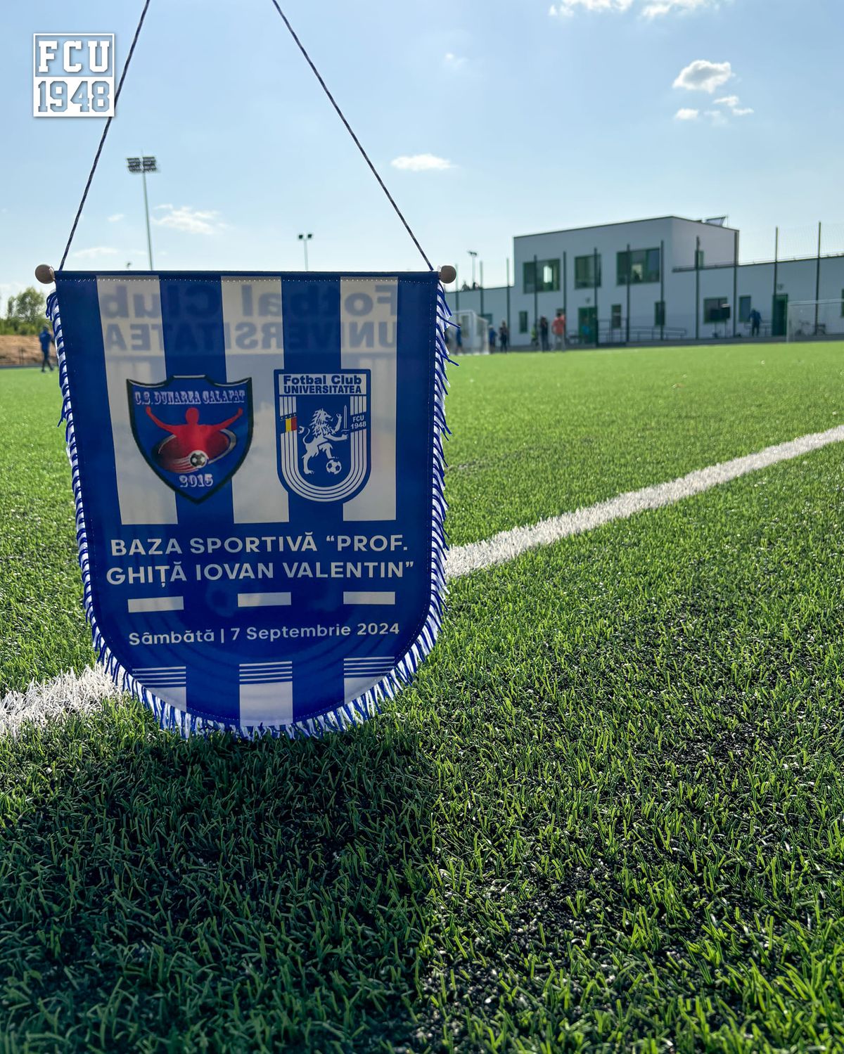 FCU Craiova a inaugurat baza sportivă din Calafat