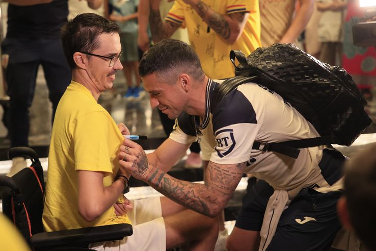 Naționala României a ajuns în Larnaca, cu două zile înaintea meciului cu Cipru / Foto: Cristi Preda GSP