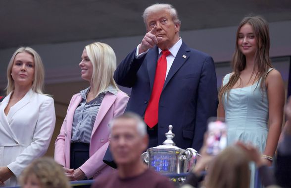 Donald Trump a amânat finala US Open: cum a fost primit în arenă